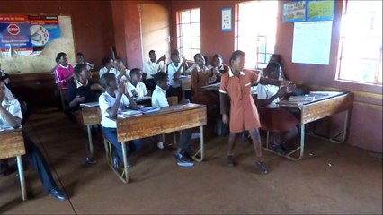 Zulu children dancing