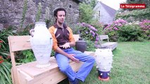 Tréduder (22). La Grange aux belles. Stage de poterie avec Quentin Marais