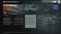 Project CARS' (WIP) UI: OPTIONS & HELP