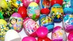 Peppa pig SPIDERMAN Play doh egg Kinder surprise eggs Barbie Cars 2 BALLOONS EGGS Frozen T