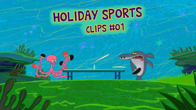 Zig & Sharko - Holiday Sports Clips #1 _ HD