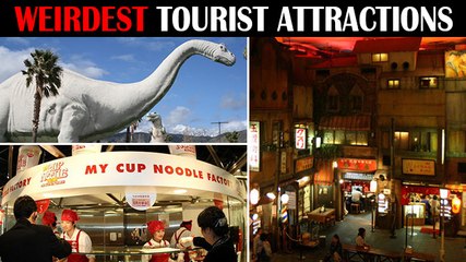 Top 5 World's WEIRDEST Tourist Attractions!!