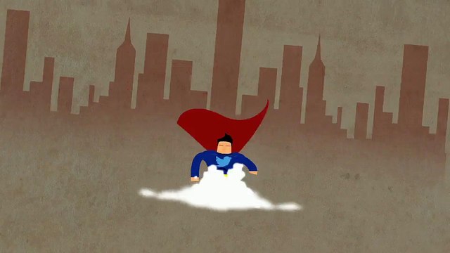After Effects Project Files - Cartoon Super Hero Opener - VideoHive 8009998
