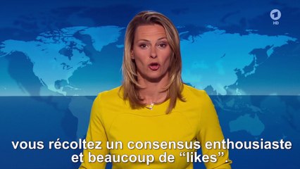 Une présentatrice allemande s'émeut des commentaires de haine sur les étrangers