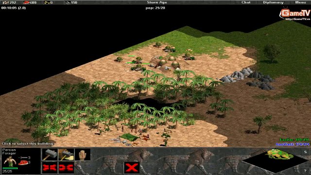 AOE Xa luân chiến GameTV G Exciter vs AV Jerry T2