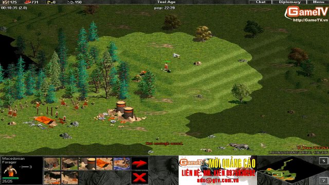 AOE Solo G Des vs No1 Cộng Đồng AOE T3