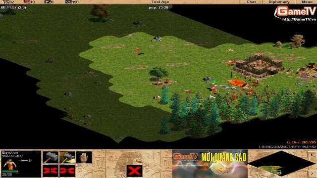 AOE Solo G Des vs No1 Cộng Đồng AOE T5
