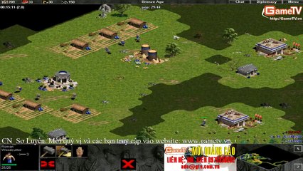 AOE Solo Radom G Hồng Anh vs Sơ Luyến Ngày 28 2 2014 T3