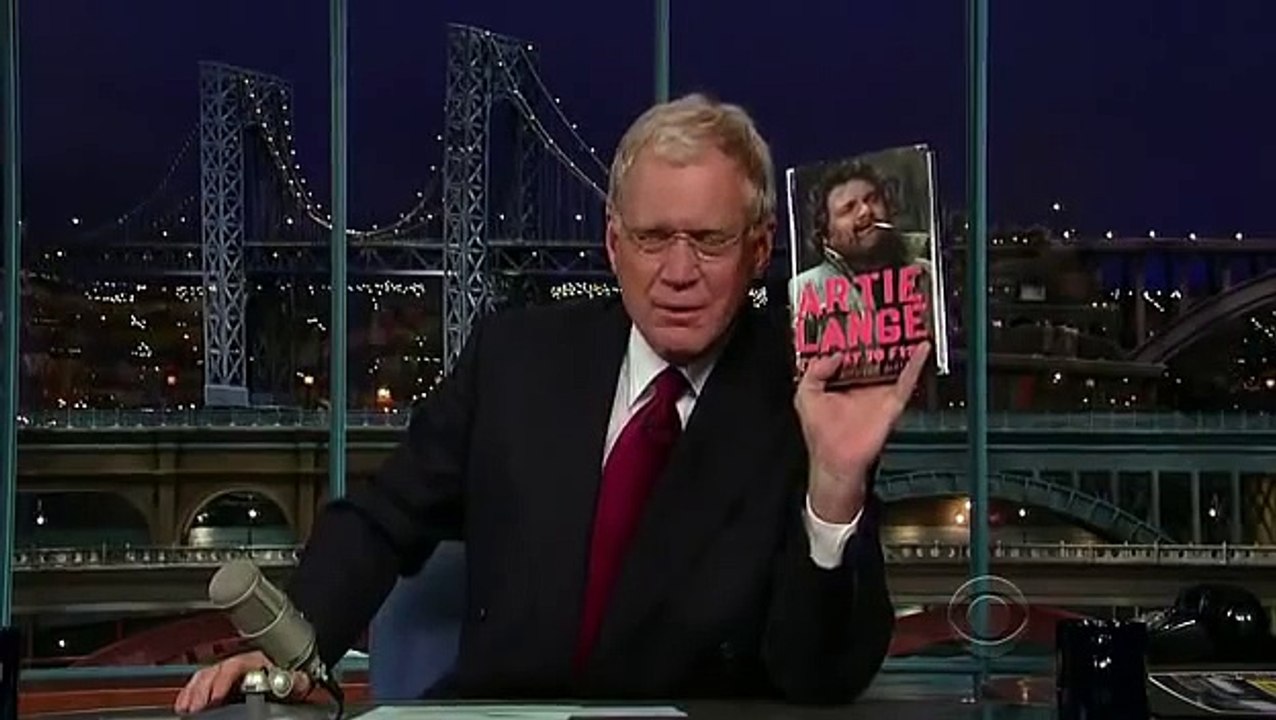 Artie Lange on Letterman 11-07-08