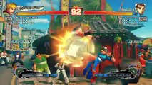 Ultra Street Fighter IV-Kampf: Ken gegen Chun-Li
