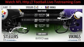 Watch™^TV®^/ Vikings vs.  Steelers Live Streaming | Online TV
