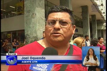 Algunos conductores no obedecen a los agentes de la ATM