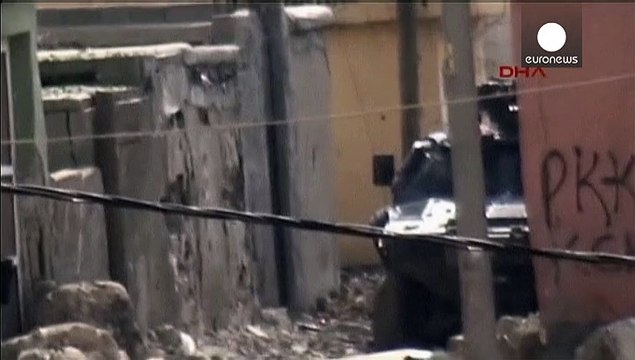 Запеклий бій турецької поліції та бойовиків РПК у Сілопі