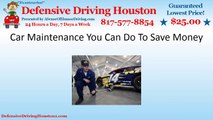 Car Maintenance You Can Do To Save Money
