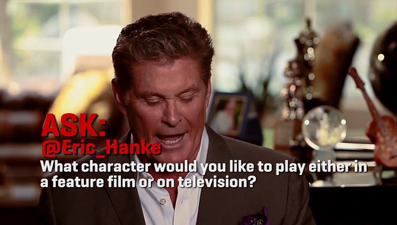 David Hasselhoff - ASK REPLY