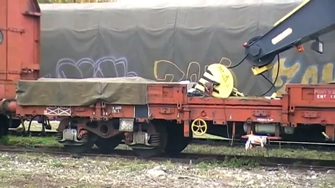 grue Cockerill 85T de la SNCF