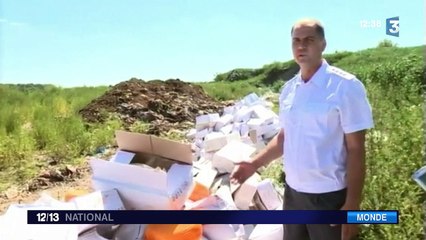 La Russie détruit les marchandises européennes