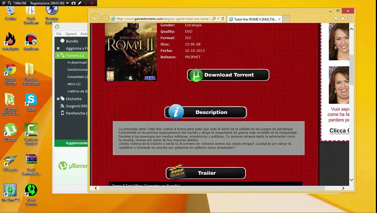 Come scaricare rome 2 total war ita!