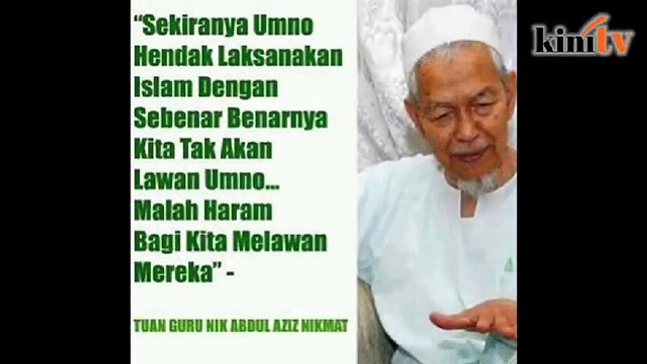 Surah Yassin buat Tok Guru Nik Aziz (1931-2015)