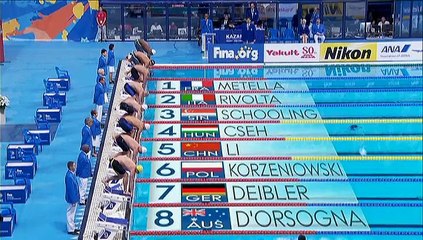 Mehdy Metella bat le record de France du 100 m papillon : "J'ai même pas les mots !"