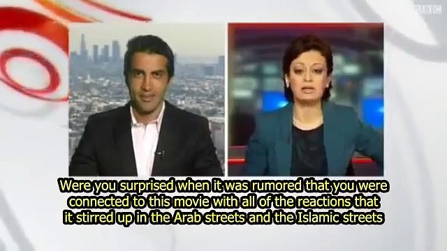 Mosab Hassan Yousef denies link to anti-Islam Innocence of the Muslims (English subtitles)