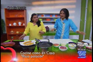 De Casa En Casa - Receta Pizza Patacón (Parte 1)