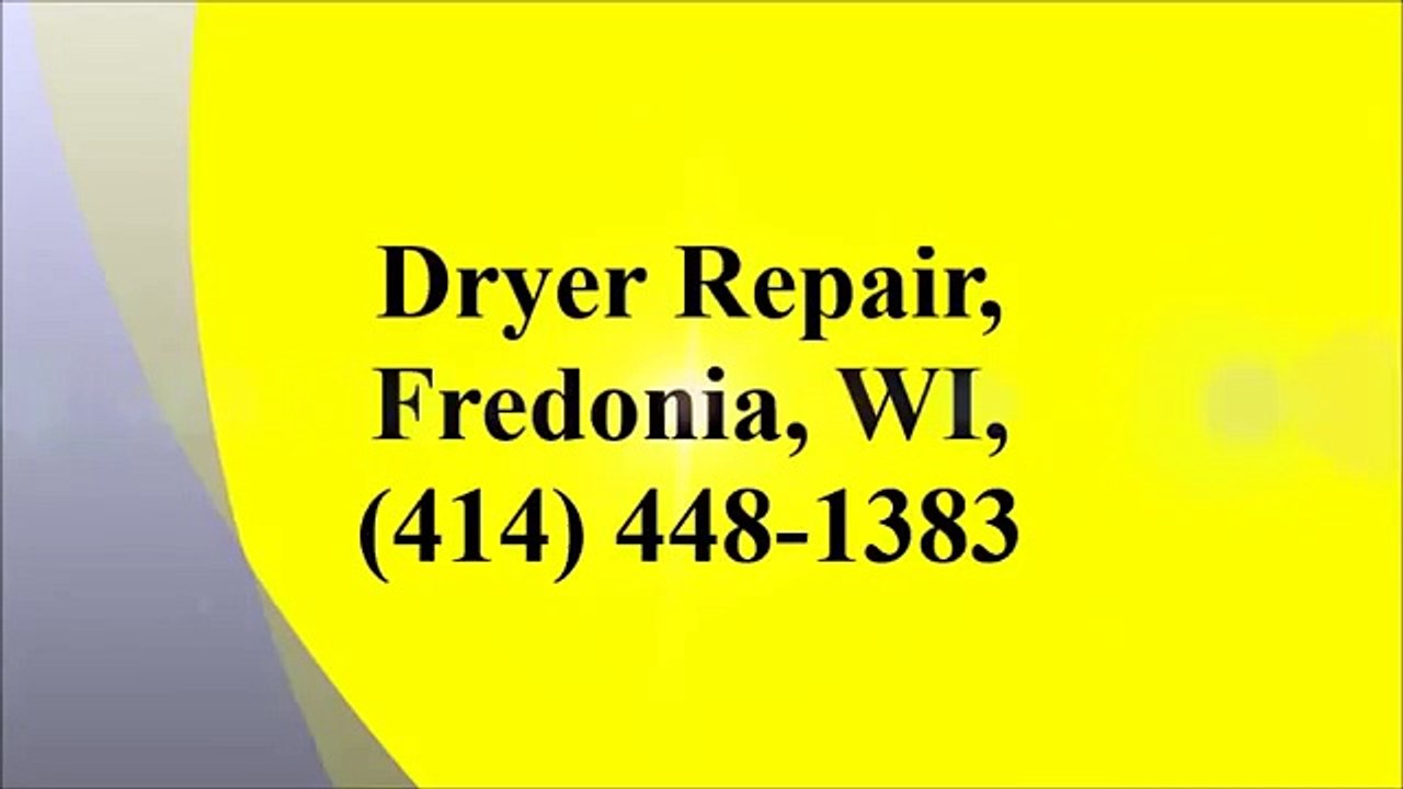 Dryer Repair, Fredonia, WI, (414) 448-1383