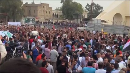 احتجاجات بالعراق تتصاعد ضد الفساد