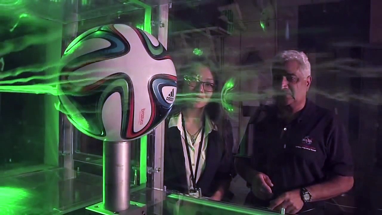 NASA Tests Adidas Brazuca 2014 FIFA World Cup Soccer Ball #NASA