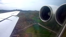 Approach and Landing in Pyongyang Sunan Airport in an Air Koryo Il-62M