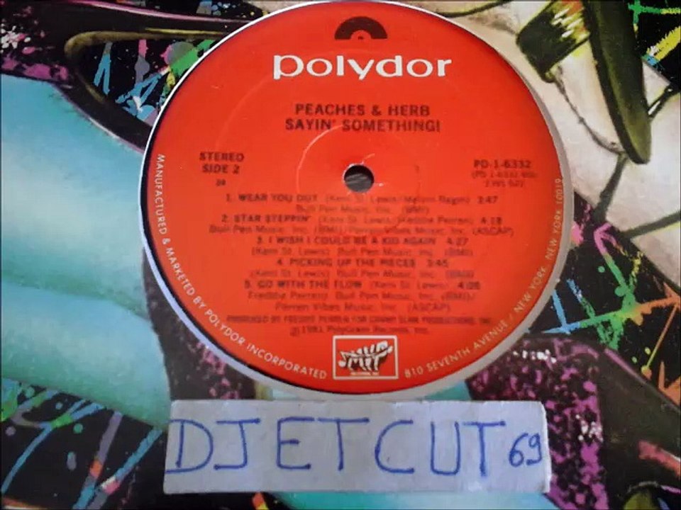 PEACHES & HERB -STAR STEPPIN'(RIP ETCUT)POLYDOR REC 81