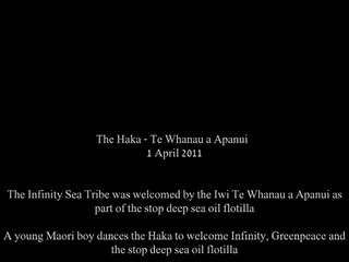 Young Maori Boy performs the Haka