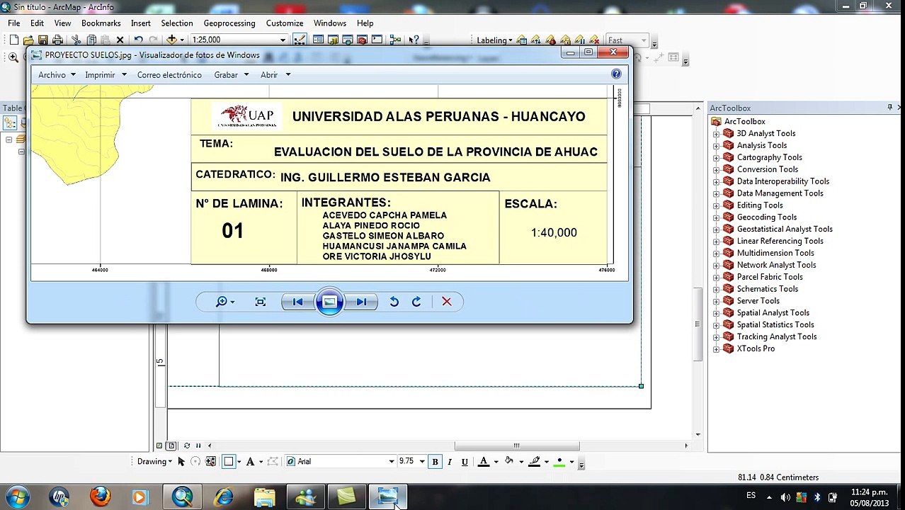 TUTORIAL PARA HACER ROTULO PARA ARCGIS