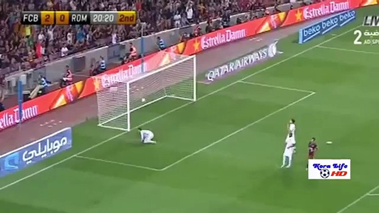 Ivan Rakitic autor de 'La pinturita de la semana' con su 'misil' a AS Roma