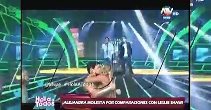 Alejandra Baigorria pide que no la comparen con Leslie Shaw