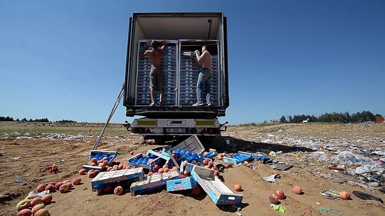 Russland vernichtet erneut Lebensmittel