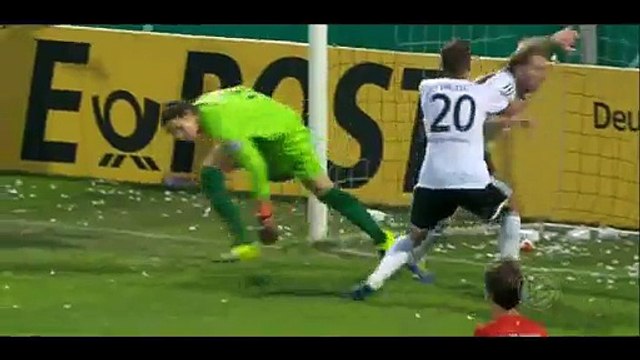 Goal Maek - Elversberg 1-0 Augsburg - 07-08-2015