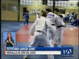 Los Siete de Oro Estefanía García se llevó la mayro presea en Judo