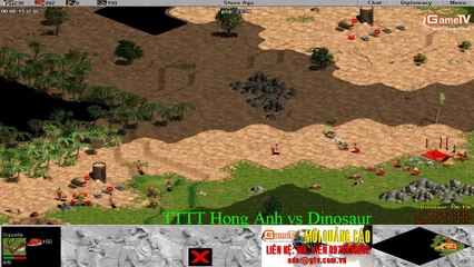 AOE Hồng Anh vs Dinosaur solo Random 25 01 2014 T5