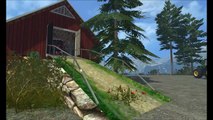 Pressing hay in Southern Norway! - Farming Simulator 15