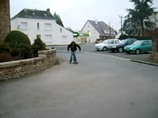 moi qui skate un tremplin