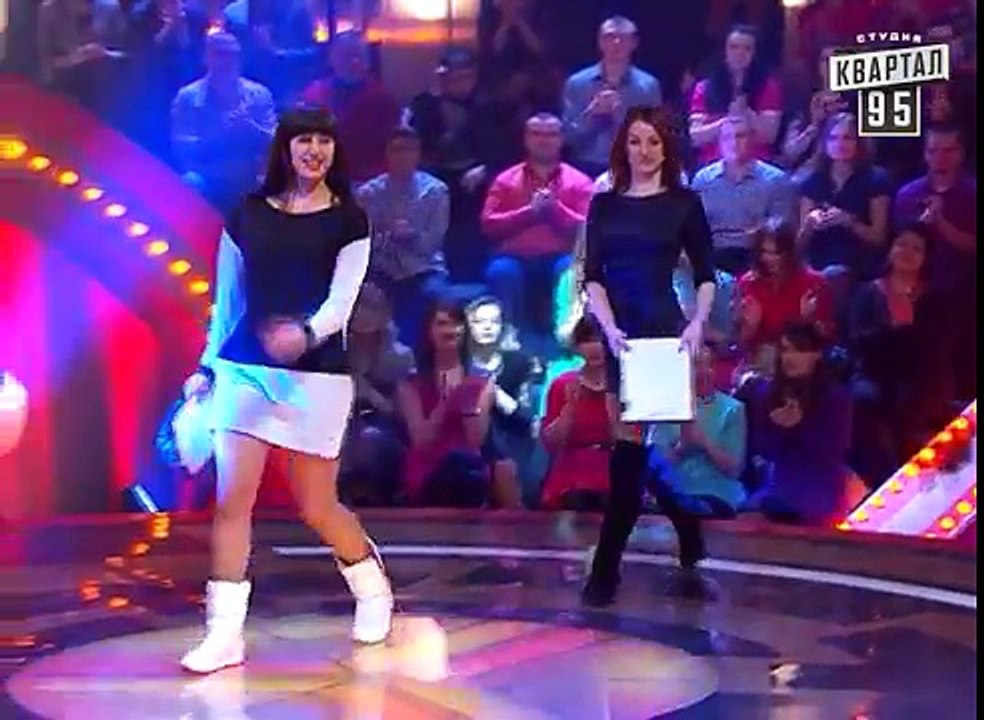 Рассмеши Комика, сезон 9, выпуск 7, Опольская Ольга, Карпийчук Валерия, г. Ровно.