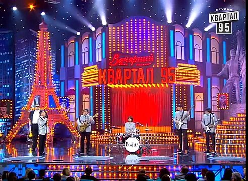 Еще те жуки - Музыкальная Нормандская четверка в гостях у Лукашенко | Вечерний Квартал, 14.03.15