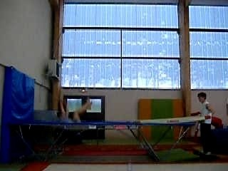 Tombé dos double avant