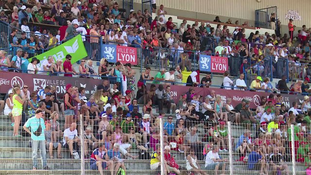 A Lyon, les vieux du stade en piste sous la chaleur