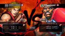 Combat Ultra Street Fighter IV - Ken vs Balrog