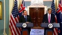 Secretary Kerry Delivers Remarks with New Zealand Prime Minister Key