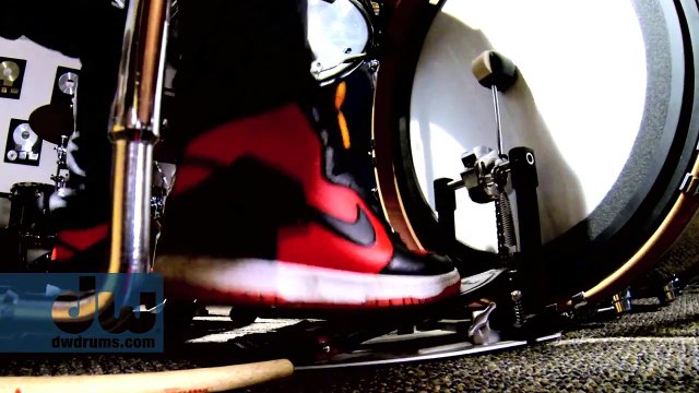 Thomas Pridgen plays DW Drums (100% GoPro)