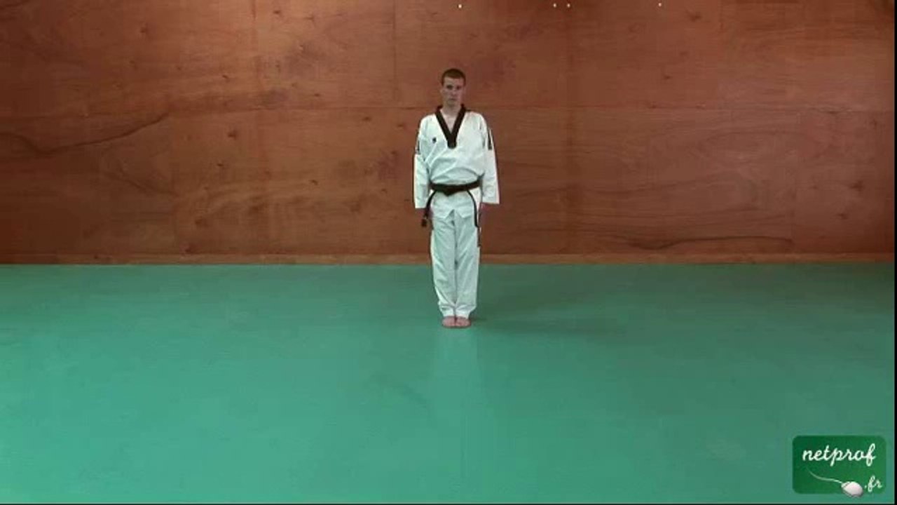 Poomsae im Taekwondo Weiss-Gelbgurt