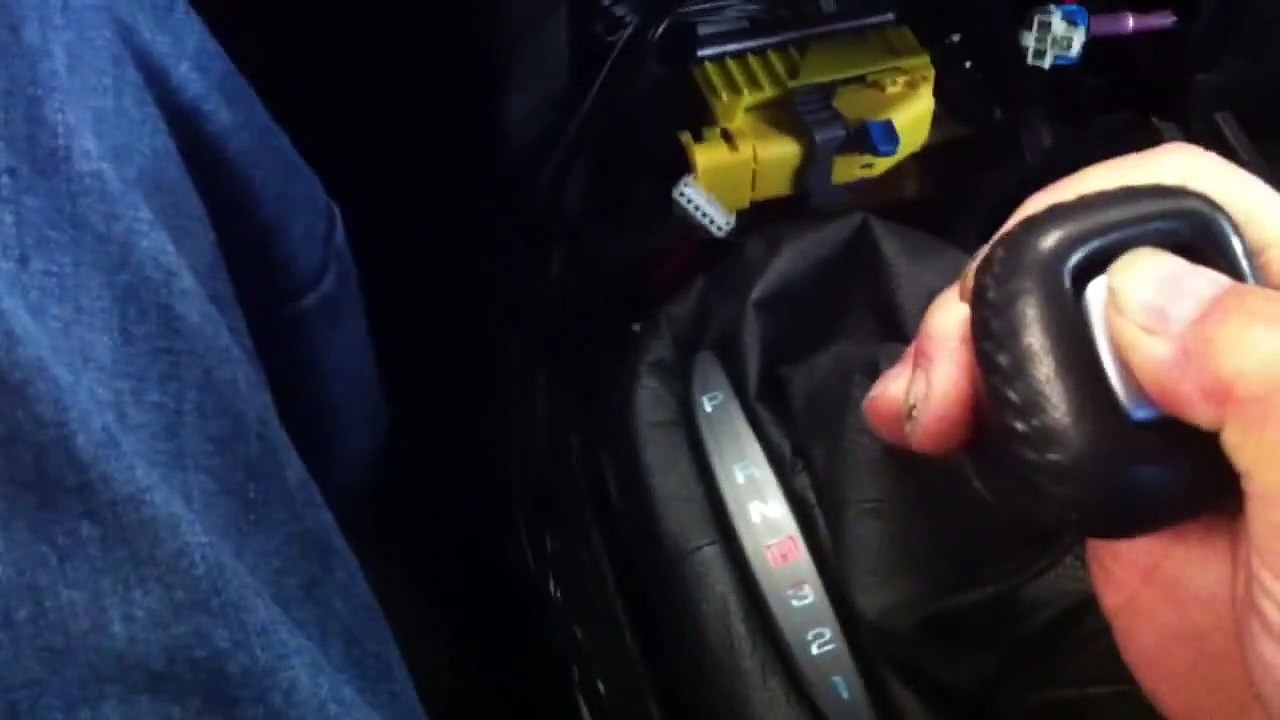 2005 Corvette C6 Shifter Problem & Fix